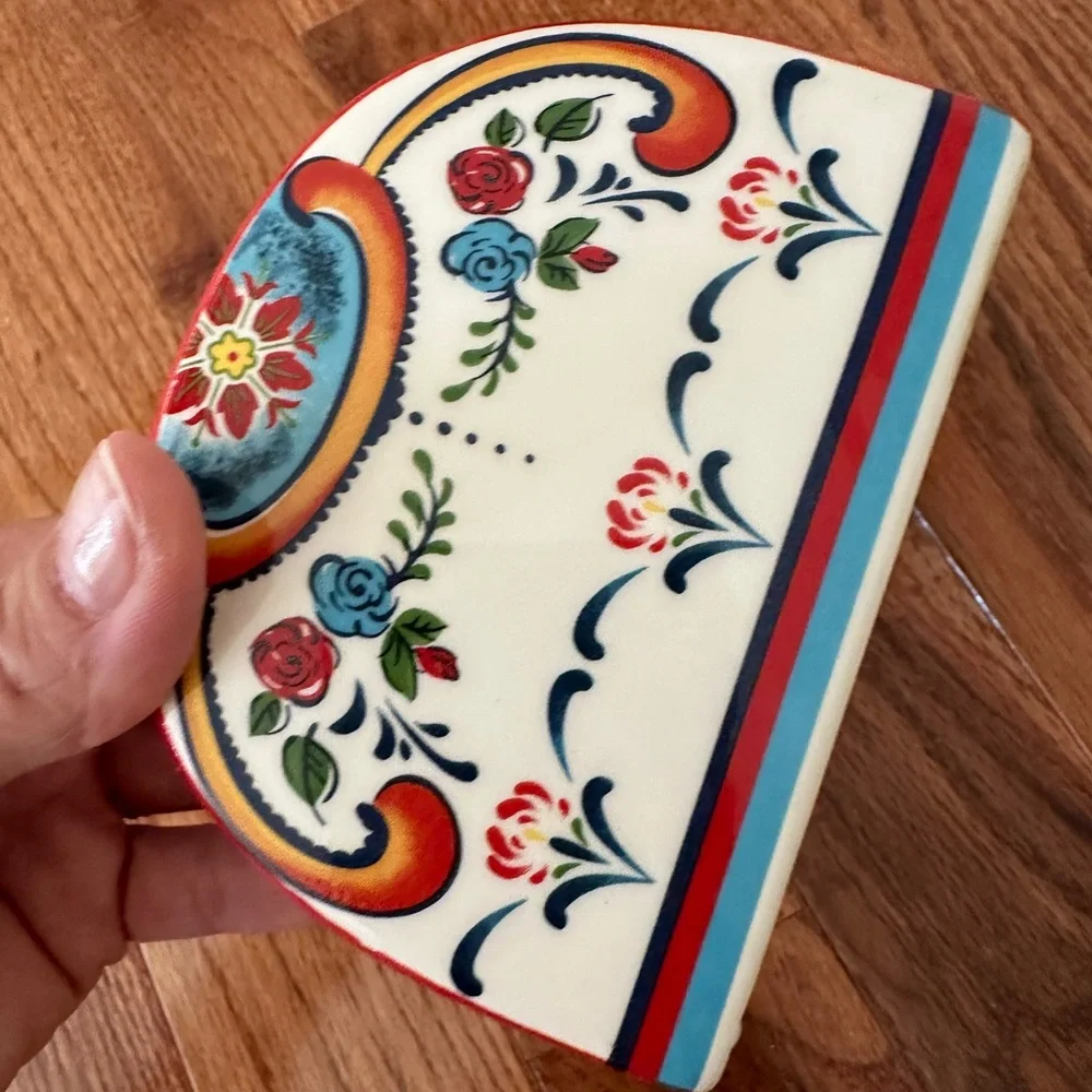 New Zanzibar Collection Vibrant Ceramic Tableware Necessities, 3 Piece